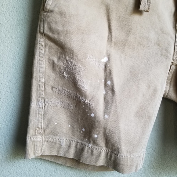 Zara Man paint splatter shorts - Picture 2 of 7